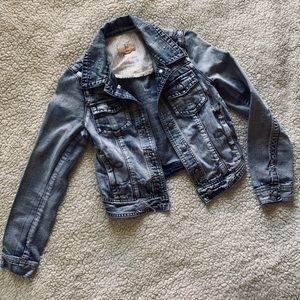 Distressed Jean Jacket